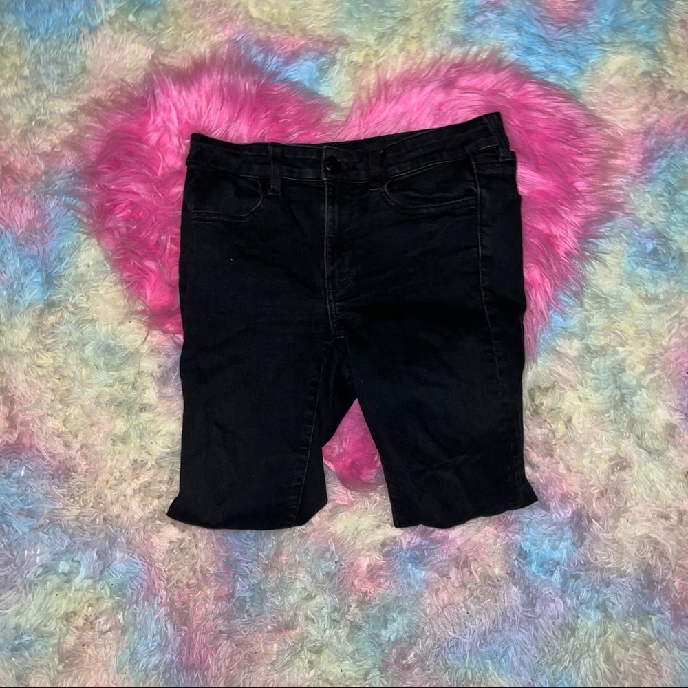 Black American Eagle next level jeans  size 6